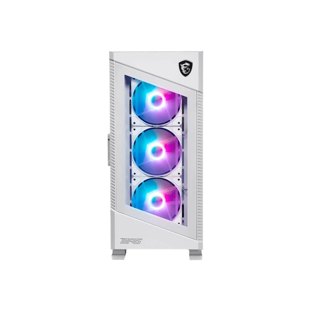 CAJA GAMING MSI MPG VELOX 100R WHITE ATX 2XUSB32 RGB NEGRO