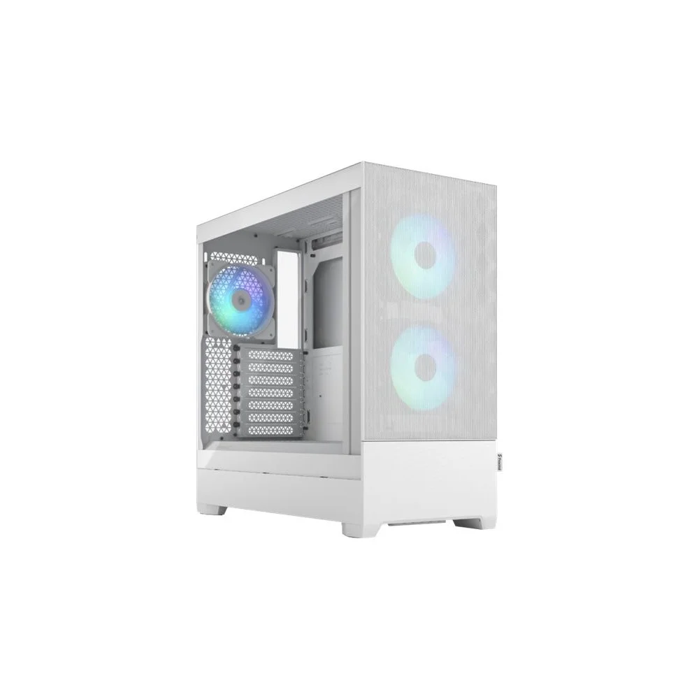 Fractal Pop Air RGB White TG: Caja ATX con 3 Ventiladores RGB Fractal Pop Air RGB White TG: Caja ATX con 3 Ventiladores RGB