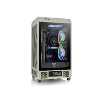 CAJA THERMALTAKE THE TOWER 200 MINI-ITX 2XUSB 30 SIN FUENTE VERDE MATCHA