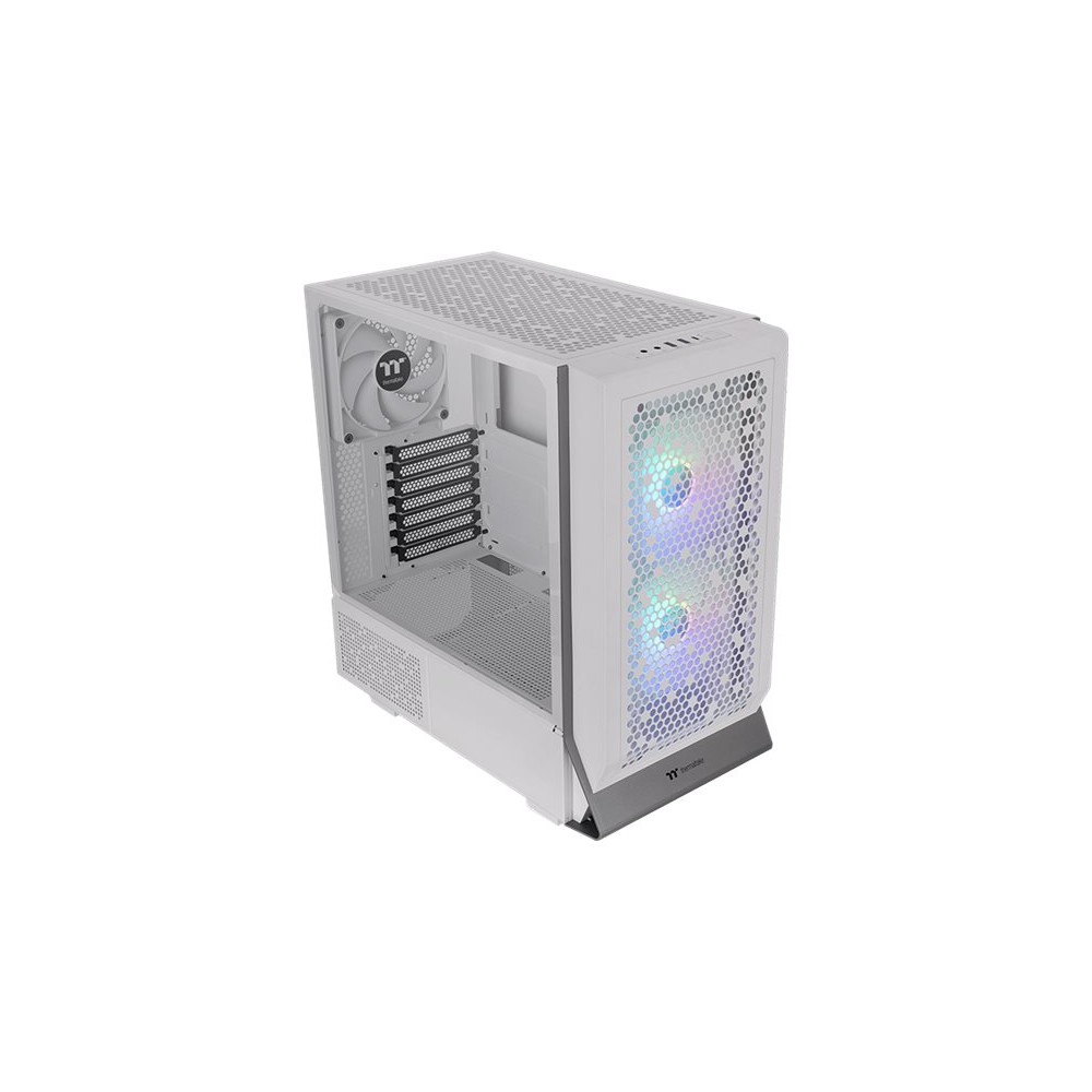 CAJA THERMALTAKE CERES 330 TG ARGB SNOW ATX 2XUSB 30 SIN FUENTE BLANCO