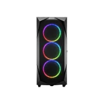 Sharkoon REV300 RGB Negra: Caja ATX con 7 Ventiladores ARGB