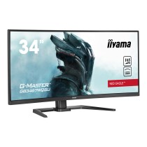 MONITOR IIYAMA 34 GAMING G-MASTER GB3467WQSU-B5 UWQHD 165HZ 04MS HDMI USB DISPLAYPORT ALT REG ALTURA