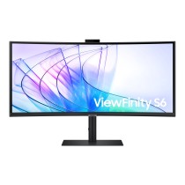 MONITOR PROFESIONAL ULTRAPARON?MICO CURVO SAMSUNG VIEWFINITY S6 S34C652VAU 34/ UWQHD/ WEBCAM/ MULTIMEDIA/ NEGRO