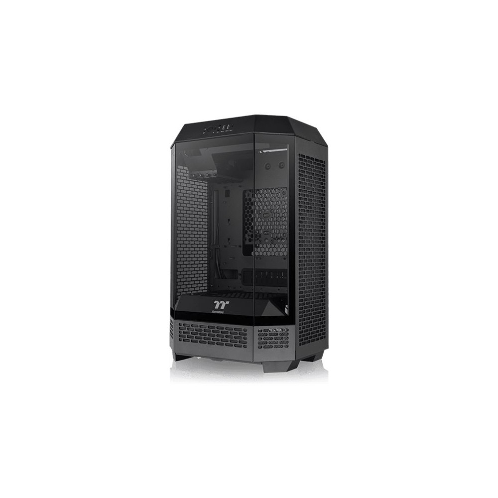 CAJA THERMALTAKE THE TOWER T300 BLACK ATX 2XUSB 30 SIN FUENTE NEGRO