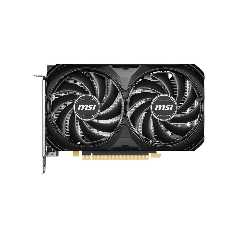 VGA MSI RTX 4060 TI 8G VENTUS 2X BLACK E1 OCNVRTX4060TIGDDR68GB128BITHDMI+3DP (2 VENTILADORES)