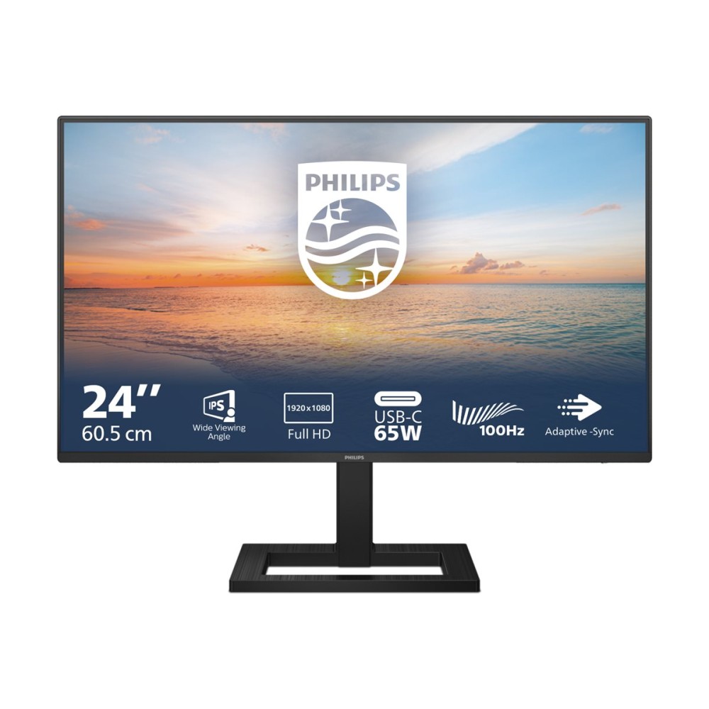 MONITOR PROFESIONAL PHILIPS 24E1N1300AE 238/ FULL HD/ MULTIMEDIA/ NEGRO