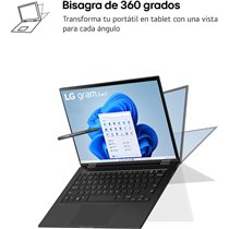 LG Gram Pro 2 en 1 14T90S-G.AA75B Core Ultra 7 155H/16GB/512GB/14'Táctil/W11