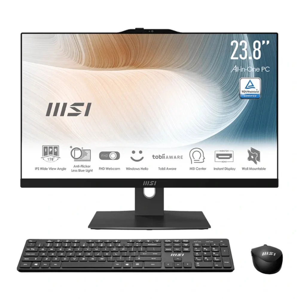 MSI AM242TP-822ES I5-1235U 16GB 512GB W11P 24"TACTIL