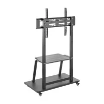 SOPORTE DE SUELO CON RUEDAS AISENS FT100E-231 PARA TV DE 37-100/ HASTA 150KG