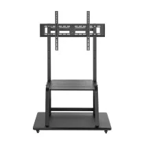 SOPORTE DE SUELO CON RUEDAS AISENS FT100E-231 PARA TV DE 37-100/ HASTA 150KG