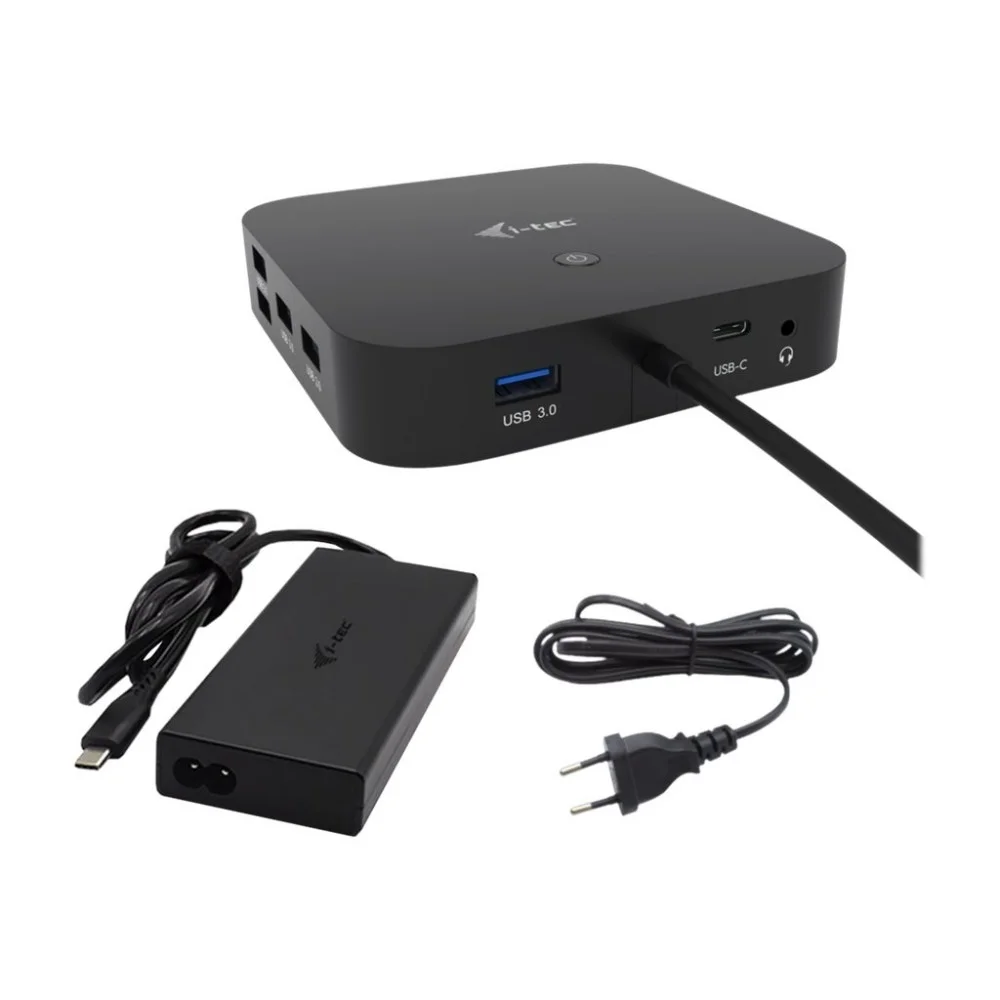 Docking i-tec USB-C HDMI Dual DP con Power Delivery 100W