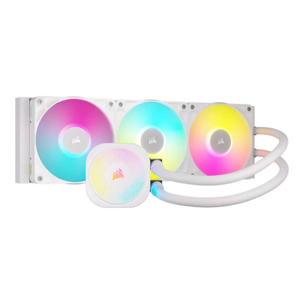 REFRIGERACION LIQUIDA ICUE LINK TITAN 360 RX RGB AIO WHITE CORSAIR