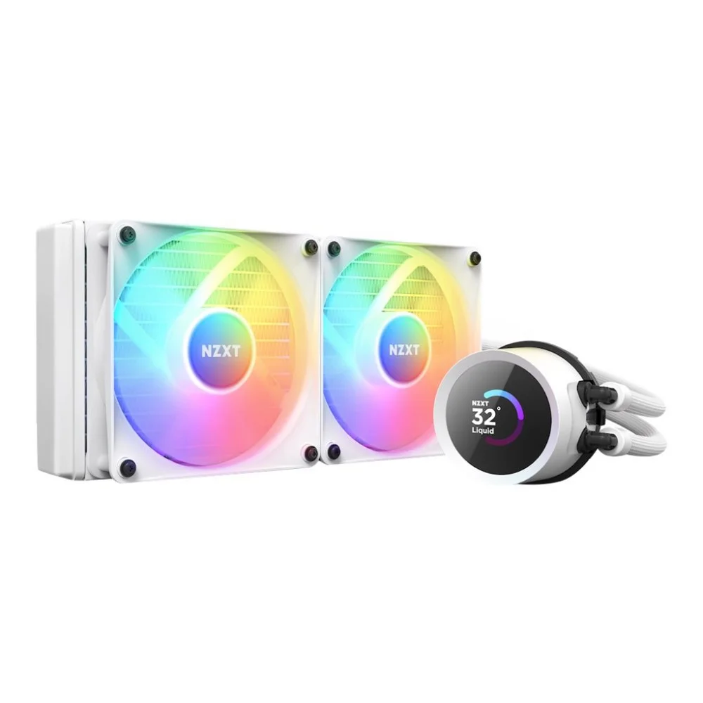 REFRIGERACION LIQUIDA NZXT KRAKEN 240 RGB WHITE RL-KR240-W1