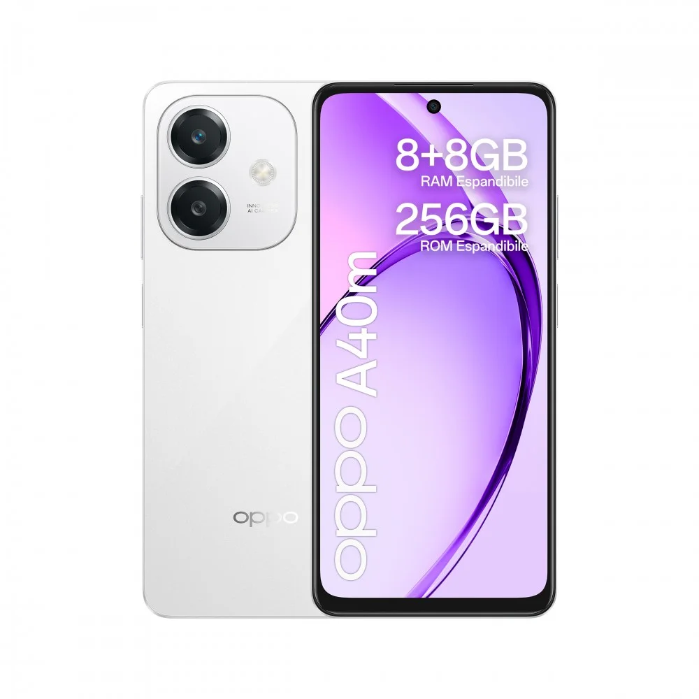 OPPO A40 672 HD+ 256GB 8(+8)GB STARLIGHT WHITE