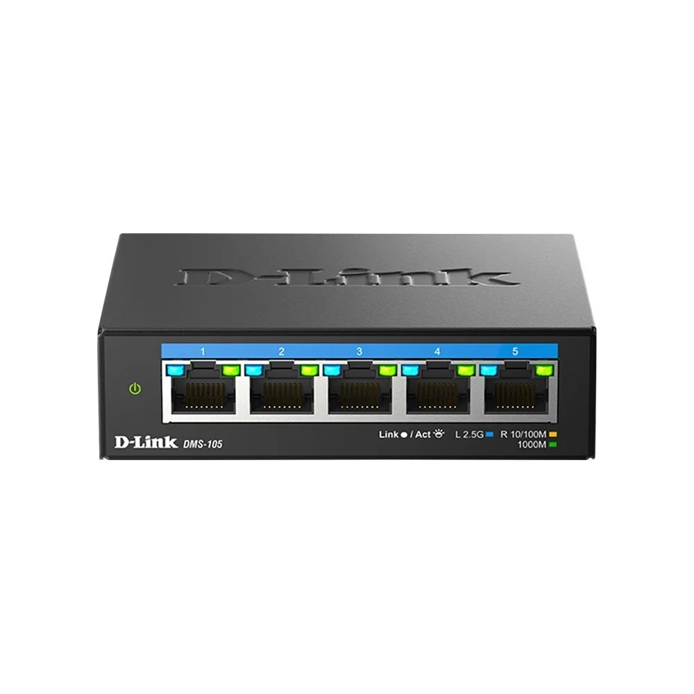 SWITCH D-LINK DMS-105 5 PUERTOS/ RJ-45 10/100/1000