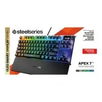 TECLADO STEELSERIES APEX 7 TKL RED SWITCH (USA) (64646)