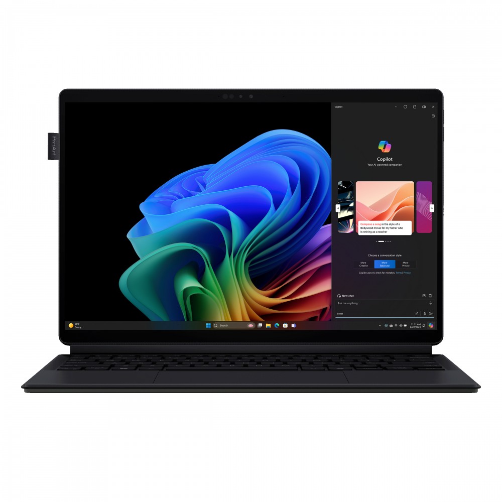 PORTATIL ASUS PROART HT5306QA-LX004W 133 2K SNAPDRAGON X1-P42-100 16GB LPDDR5X 1TB SSD WIN11 HOME NEGRO