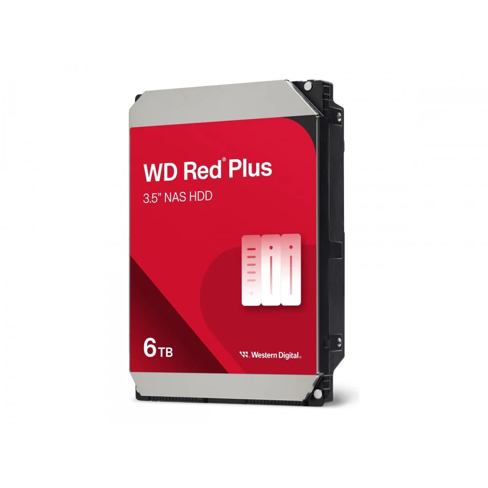 HD WD 6TB 35 WD60EFPX SATA3 256MB WD RED PLUS - PARA NAS