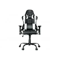 SILLA GAMER TRUST GXT 708 RESTO GAMING GIRATORIA 360 ELEVADOR DE GAS CLASE 4 RESPALDO AJUSTABLE ENTRE 90º Y 180º COLOR NEGRO