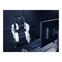 SILLA GAMER TRUST GXT 708 RESTO GAMING GIRATORIA 360 ELEVADOR DE GAS CLASE 4 RESPALDO AJUSTABLE ENTRE 90º Y 180º COLOR NEGRO