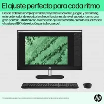 ORDENADOR ALL IN ONE HP 24-CR0052NS I5-1335U 238FHD 16GB 512SSD W11 COLOR PLATA INCTECLADO Y MOUS