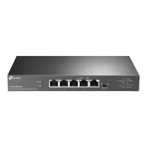 SWITCH NO GESTIONABLE TP-LINK TL-SG105PP-M2 5P 25G CON POE++ DE 4P ADMITE 60W POR PUERTO MAX 123W