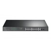 SWITCH SEMIGESTIONABLE TP-LINK SG1218MP 16P GIGA POE/POE+ +2P GIGA NO POE ALIMENTACION POE 192W RACK 19 1U