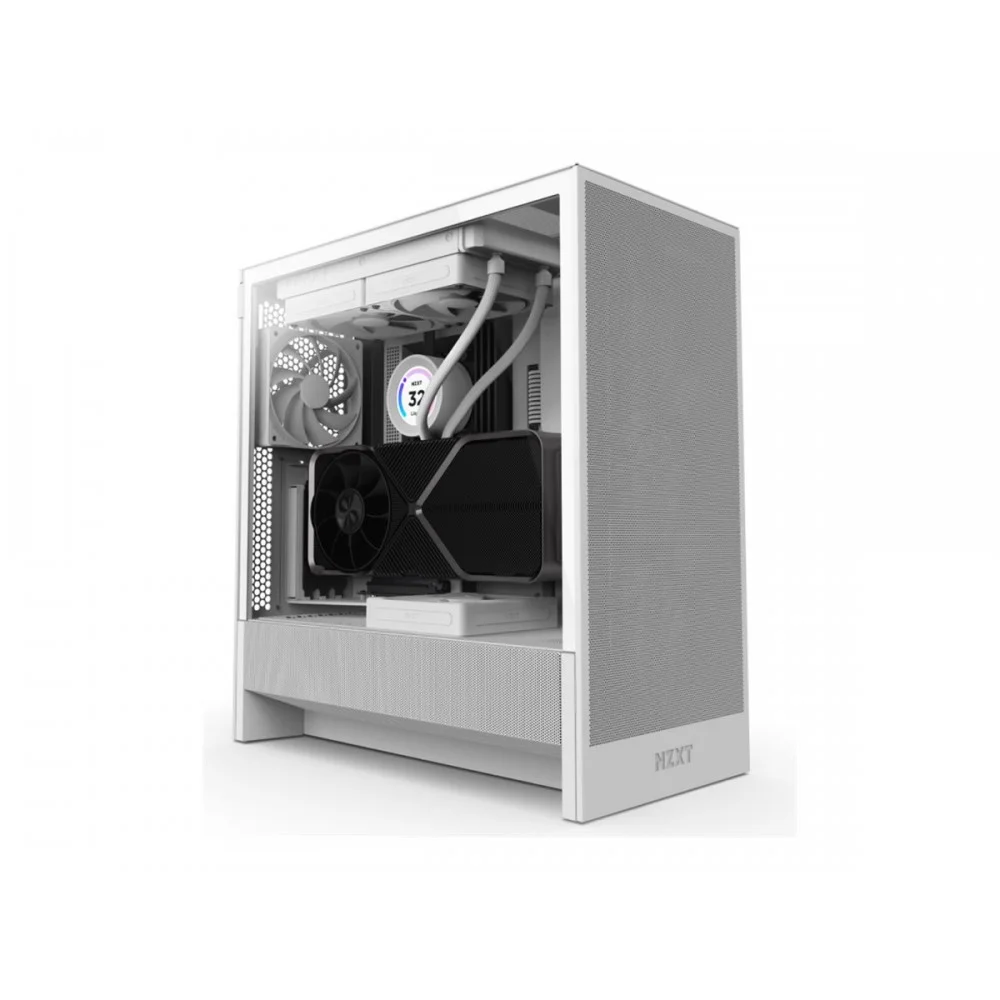 CAJA NZXT H5 FLOW (2024) WHITE CC-H52FW-01