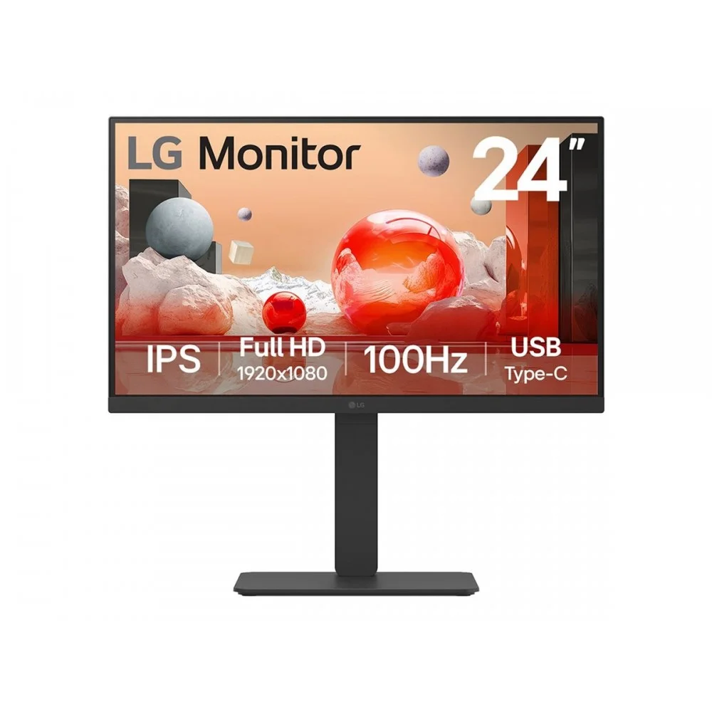 Monitor Profesional LG 24BA650-B 23.8" Full HD IPS 100Hz USB-C Monitor Profesional LG 24BA650-B 23.8" Full HD IPS 100Hz USB-C