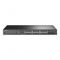 SWITCH GESTIONABLE JETSTREAM TP-LINK SG3428XPP-M2 24P 25GBASE-T Y 4P 10GE SFP+ L2+ CON POE+ DE 16P Y POE++ DE 8P