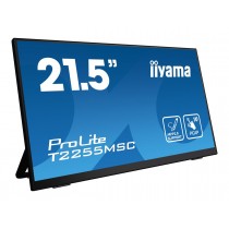 MONITOT IIYAMA 22 TACTIL CAPACITIVO T2255MSC-B1 IPS 60HZ 5 MS HDMI USB DISPLAYPORT ALT VESA 100 X 100