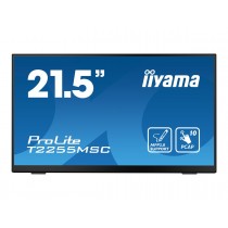 MONITOT IIYAMA 22 TACTIL CAPACITIVO T2255MSC-B1 IPS 60HZ 5 MS HDMI USB DISPLAYPORT ALT VESA 100 X 100