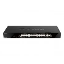 SWITCH GESTIONABLE D-LINK L3 STAKABLE DGS-1520-28 24P GIGA + 2P 10G + 2P SFP