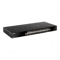 SWITCH GESTIONABLE D-LINK L3 STAKABLE DGS-1520-28 24P GIGA + 2P 10G + 2P SFP