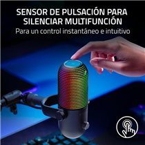 Razer Seiren V3 Chroma Micrófono de Condensador para Streaming Negro