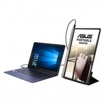 Asus ZenScreen MB14AC pantalla para PC 35.6 cm (14") 1920 x 1080 Pixeles Full HD Gris