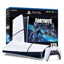 PS5 Slim 1TB + Fortnite Cobalt Star