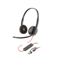 Otros Fabricantes Microcascos Plantronics Pc 3220 Usb-c + Usb-a