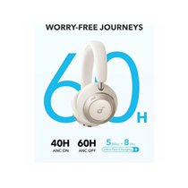 AURICULARES SOUNDCORE SPACE ONE PRO - CREAM WHITE