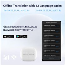 Auriculares Traductores Inteligentes con Función Offline Timekettle M3