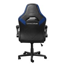 SILLA GAMER TRUST GXT 703 NEGRA/AZUL 25129 ELEVADOR DE GAS CLASE 4 REPOSABRAZOS ABATIBLES BLOQUEO DE INCLINACION MAX 140KG