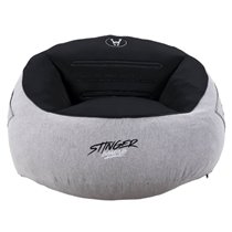 PUFF WOXTER STINGER GAMING/ CON RELLENO/ GRIS Y NEGRO