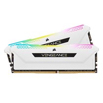 Memoria RAM Corsair DDR4 32GB (2x16GB) 3200MHz Vengeance RGB Pro SL Blanca