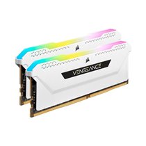 Memoria RAM Corsair DDR4 32GB (2x16GB) 3200MHz Vengeance RGB Pro SL Blanca