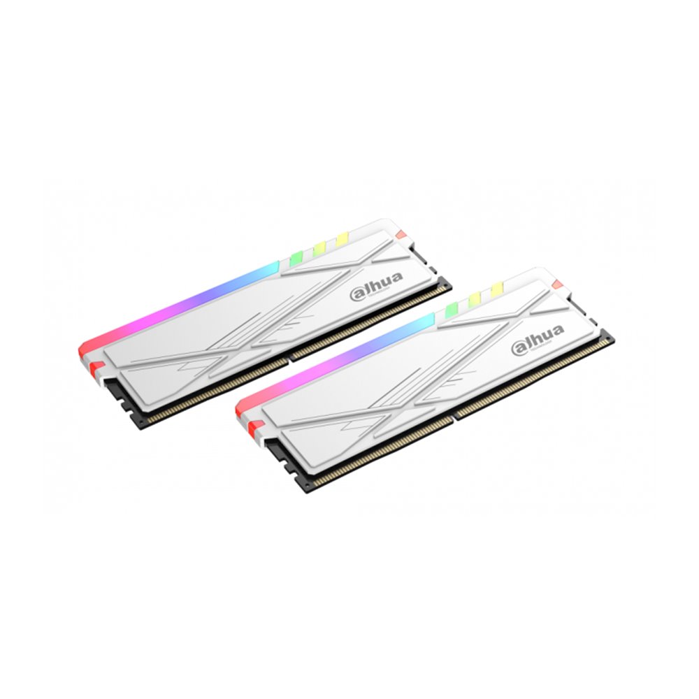 Memoria RAM Dahua DDR4 32GB (2x16GB) 3600MHz C600 RGB Blanco