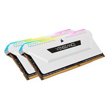 Memoria RAM Corsair DDR4 32GB (2x16GB) 3600MHz Vengeance RGB Pro SL Blanca