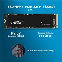 CRUCIAL CT500P3SSD8 P3 SSD 500GB PCIE NVME 30 X4