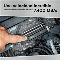 SSD NVMe M.2 Crucial T500 1TB con Disipador