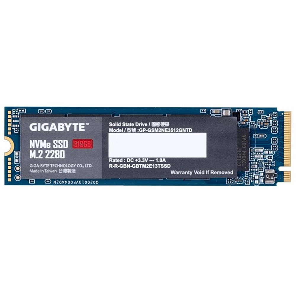 SSD NVMe M.2 GIGABYTE 512GB