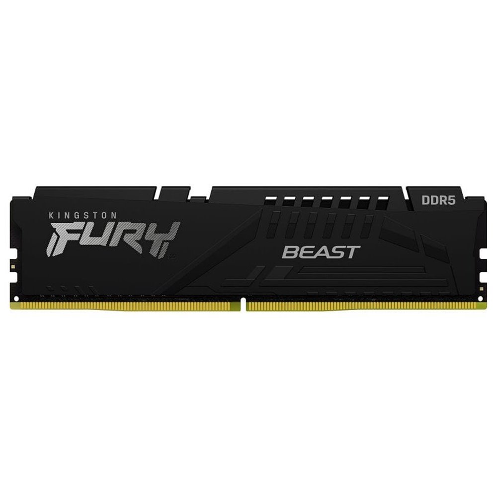 MEMORIA KINGSTON FURY BEAST BLACK DDR5 16GB 5200MHZ CL40 KF552C40BB-16